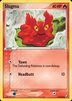 Unseen Forces Slugma #73 card