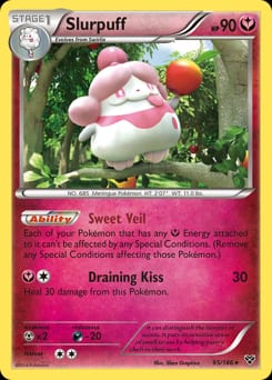 2014 XY Slurpuff #95 card