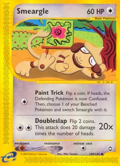 Aquapolis Smeargle #109 card