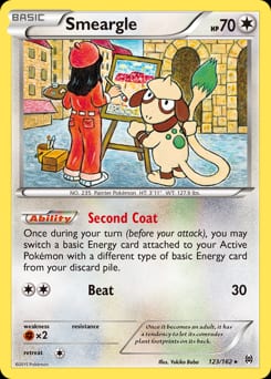 BREAKthrough Smeargle #123 card
