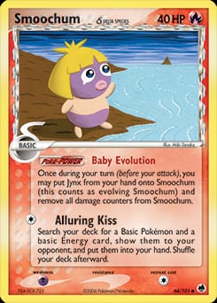Dragon Frontiers Smoochum δ #64 card
