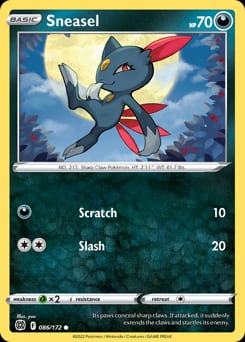 Brilliant Stars Sneasel #86 card