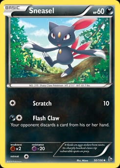 2014 Flashfire Sneasel #50