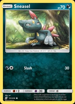 Unified Minds Sneasel #131 card