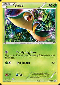 BW Black Star Promos Snivy #BW06 card