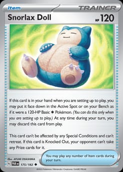 Paradox Rift Snorlax Doll #175 card