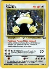 1999 Jungle Snorlax #11 card
