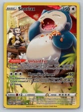 2022 Lost Origin Trainer Gallery Snorlax #TG10 card