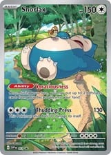 2023 Scarlet & Violet Black Star Promos Snorlax #51 card