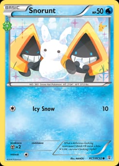 Generations Snorunt #RC7 card