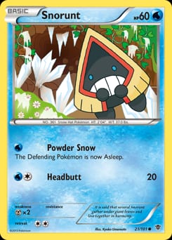 Plasma Blast Snorunt #21 card