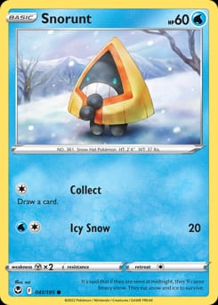 Silver Tempest Snorunt #41 card