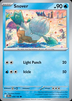 Destined Rivals Snover #59 card