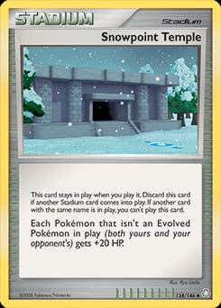 Legends Awakened Snowpoint Temple #134 card