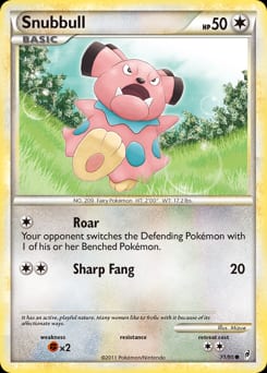 2011 Call of Legends Snubbull #71 card