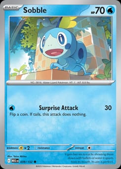 Mega Evolution Sobble #39 card