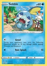 SWSH Black Star Promos Sobble #SWSH073 card