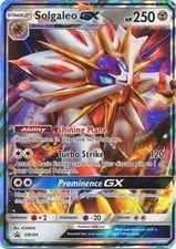 2017 SM Black Star Promos Solgaleo-GX #SM104 card