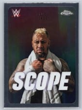 Solo Sikoa 2026 Topps Chrome WWE Scope card