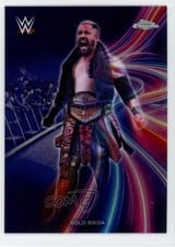 2026 Topps Chrome WWE Signalz Solo Sikoa #SGZ-19 card