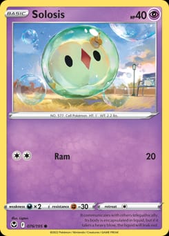 Silver Tempest Solosis #76 card