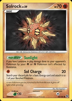 Great Encounters Solrock #85 card