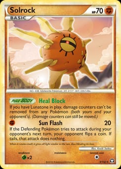 2010 HS—Triumphant Solrock #9 card