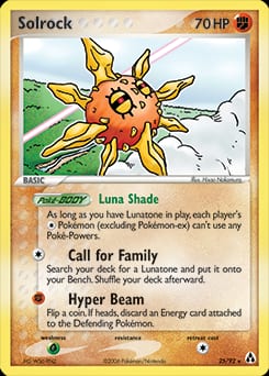 2006 Legend Maker Solrock #25 card