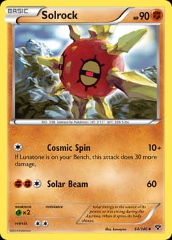 XY Solrock #64 card
