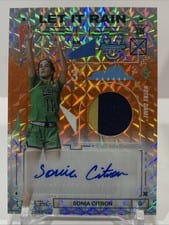 Sonia Citron 2024-25 Bowman's Best University Let It Rain Relic Autographs card