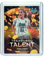 Sonia Citron 2024-25 Bowman University Chrome Sapphire Treasured Talent card