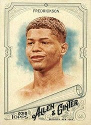 2018 Topps Allen & Ginter Base Set Sonny Fredrickson #13 card