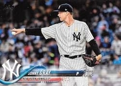 2018 Topps Base Set Sonny Gray #469 card