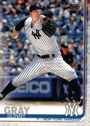 2019 Topps Base Set Sonny Gray #285 card