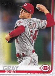 2019 Topps Update Base Set Sonny Gray #US154 card