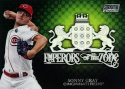 2020 Stadium Club Chrome Emperors of the Zone Sonny Gray #EOZ-5 card