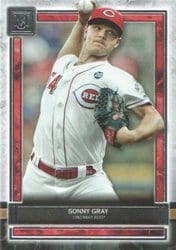 2020 Topps Museum Collection Base Set Sonny Gray #60 card