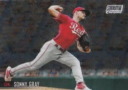 2021 Stadium Club Chrome Base Set Sonny Gray #98 card