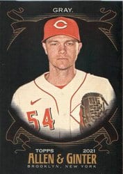 2021 Topps Allen & Ginter X Base Set Sonny Gray #230 card