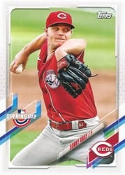 2021 Topps Opening Day Base Set Sonny Gray #126 card