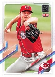2021 Topps UK Edition Base Set Sonny Gray #73 card