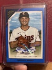 2022 Topps Gallery Veteran Autographs Sonny Gray #VA-SG card