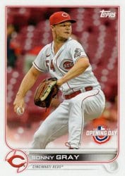 2022 Topps Opening Day Base Set Sonny Gray #126 card