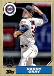 2022 Topps Update 1987 Topps Sonny Gray #87TBU-29 card