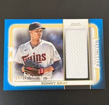 2023 Topps Definitive Collection Jumbo Relic Collection Sonny Gray #DJR-SG card