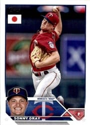 2023 Topps Japan Edition Base Set Sonny Gray #107 card