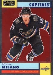 2022-23 O-Pee-Chee Platinum Retro Sonny Milano #R-53 card