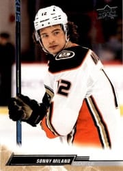 2022-23 Upper Deck Base Set Sonny Milano #4 card
