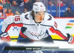 2022-23 Upper Deck Base Set Sonny Milano #647 card