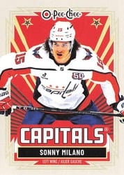 2025-26 O-Pee-Chee Base Retro Sonny Milano #365 card